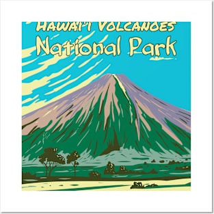 Hawaii Volcanoes National Park T-Shirt | Camping Hiking Posters and Art